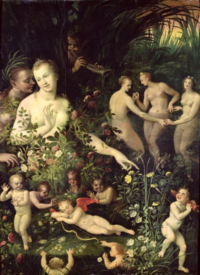Allegory of Water or Allegory of Love by Fontainebleau School